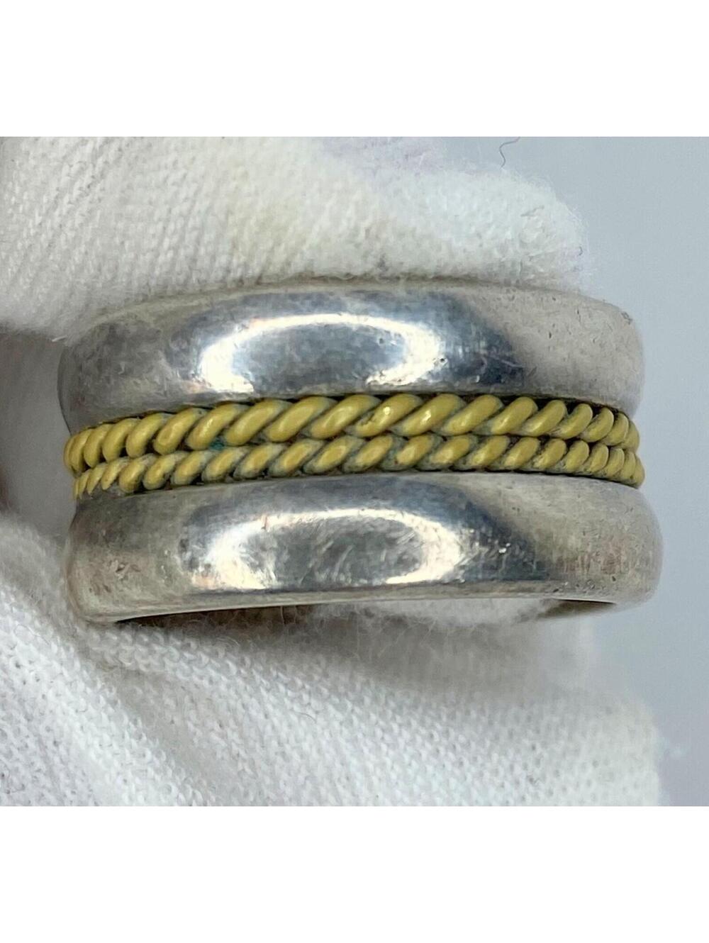 Sterling Silver 925 ATI MEXICO Signed Ring Woman’s Size 6